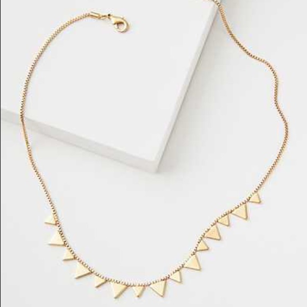 American Eagle Triangle Necklace
